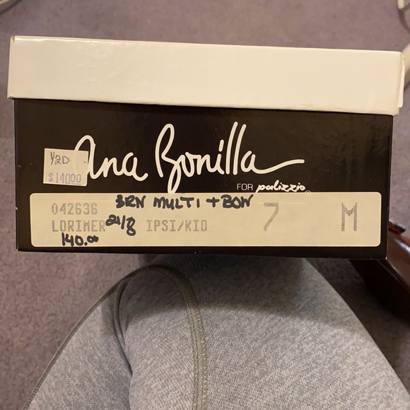 Vintage leather heels - Picture 4 of 6